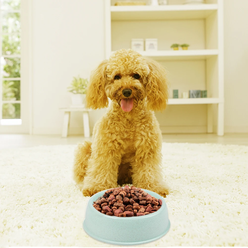 Миска из пшеничной соломы для питомцев миска еды собак и кошек Нескользящая