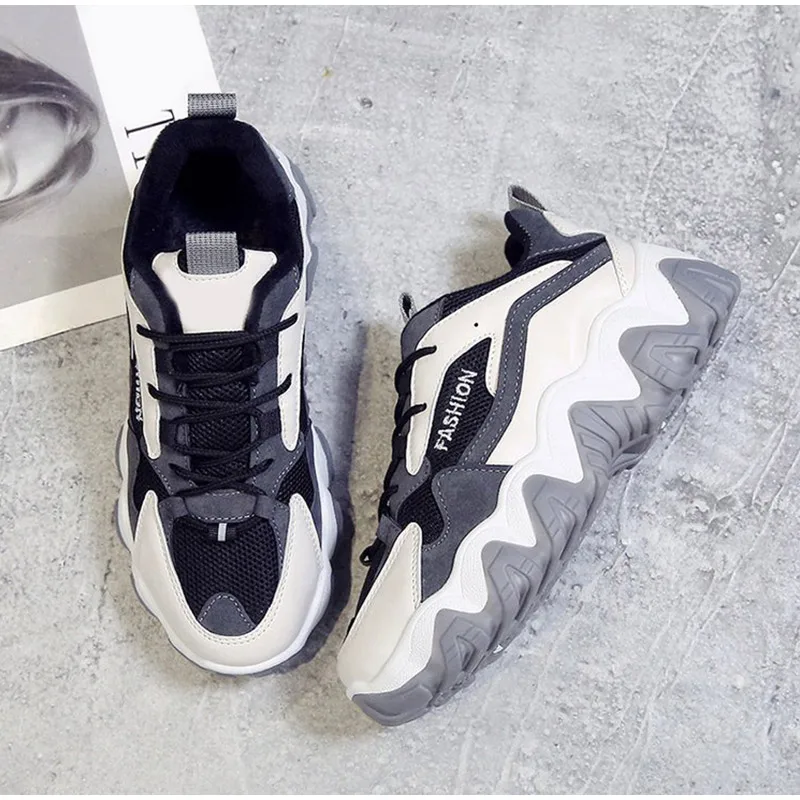 

Women Chunky Sneakers Casual 2020 New Warm Dad Shoes Female Lace Up Woman Platform Comfort Fashion Ladies Walking Shoes
