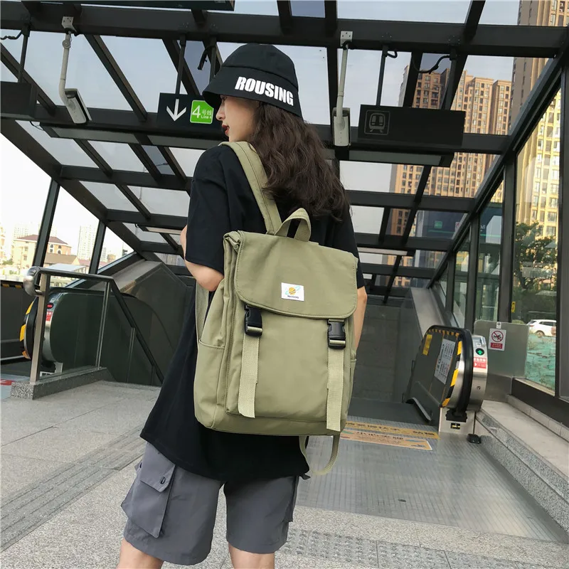 

Preppy Large Backpack waterproof Travel Backpack Male Rucksack Ladies Sac A Dos Escolar Girls Laptop Mochila School Bags teens