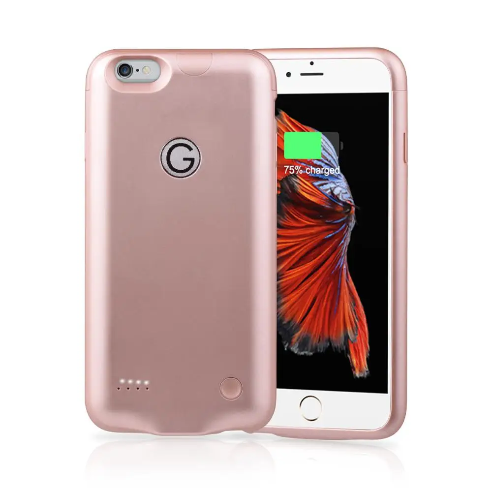 

For iPhone 6 6s Battery Charger Case Power Bank Charging Case Protective Case