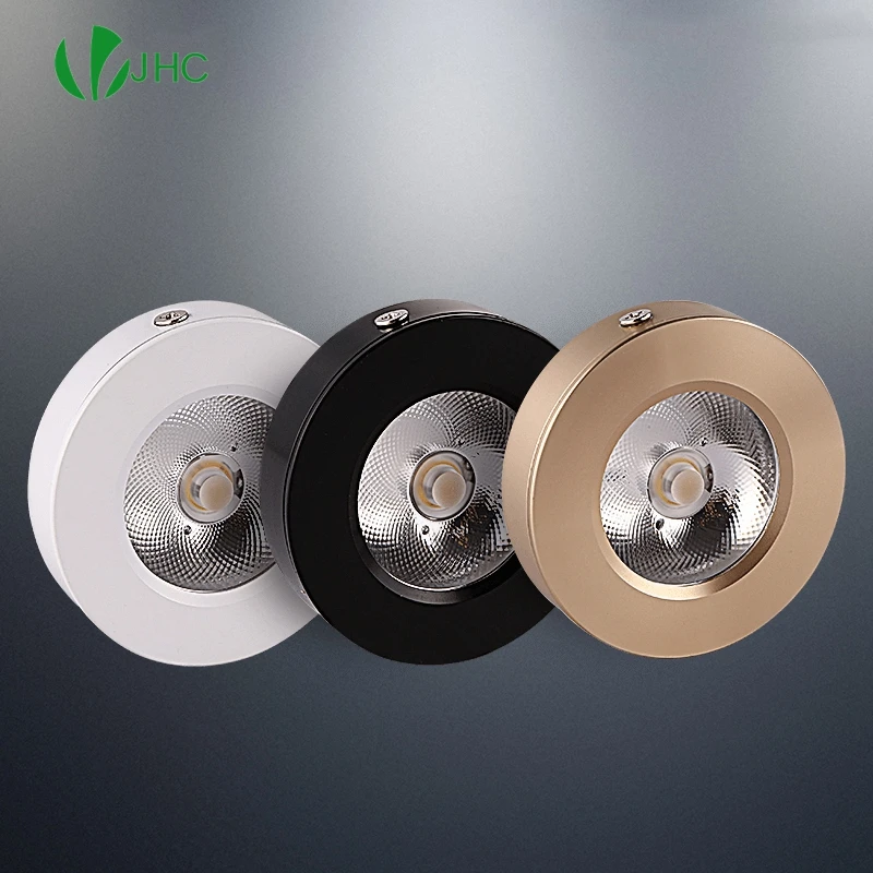 

LED Slim Downlight 3W5W 7W 10W 15WCOB LED Ceiling Spotlight AC110-240V Cabinet Spotlight Warm Cool White Indoor Lighting