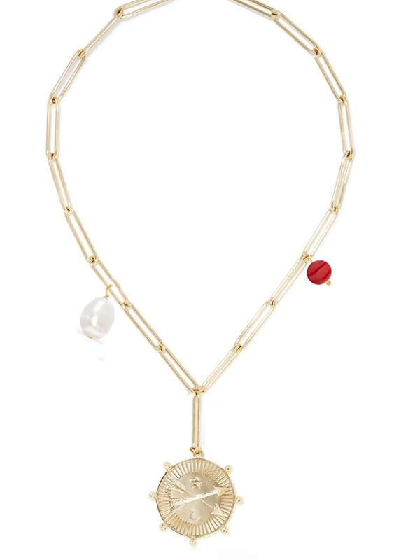 necklace 2 Bijuteria массивная цепочка из пресноводного жемчуга puka shell сглаза Очаровательное ожерелье для женщин корейский стиль женские украшения - Окраска металла: necklace 2