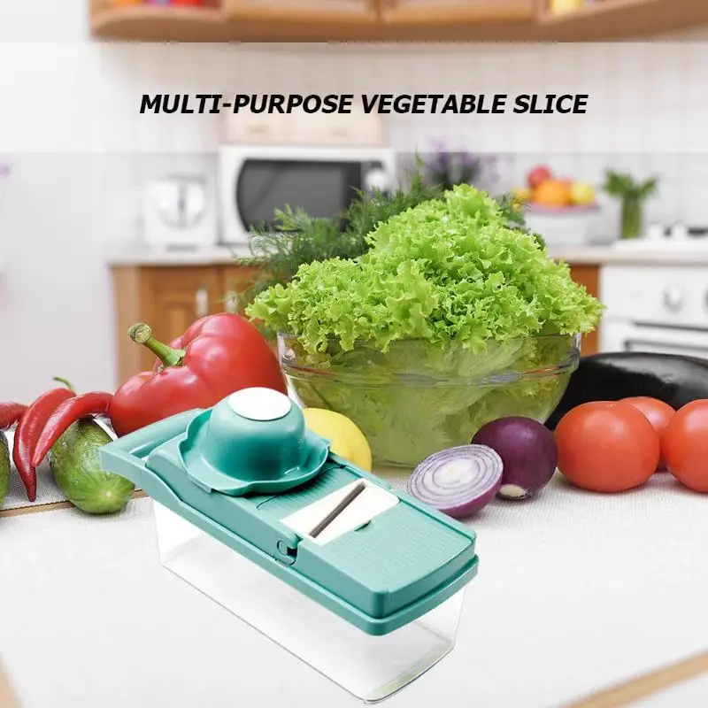 8 в 1 многофункциональная овощерезка для картофеля моркови ручная Овощечистка