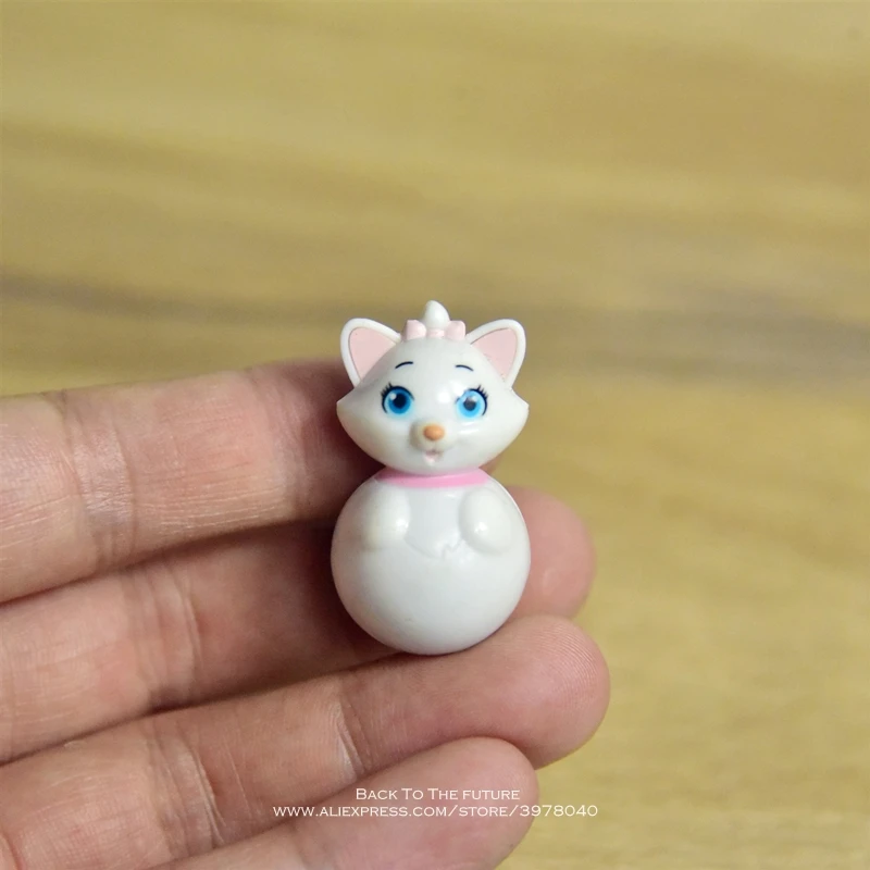 Дисней аристократы Мари кошка стакан 3 5 см экшн фигурка осанка коллекция
