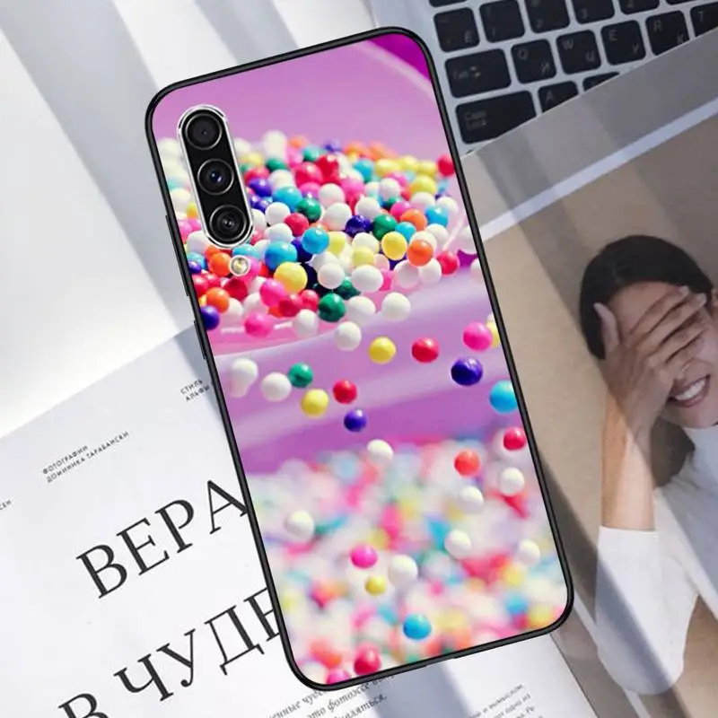 

Rainbow Candy Phone Case For Samsung Galaxy J2 J4 J5 J6 J7 J8 2016 2017 2018 Prime Pro plus Neo duo