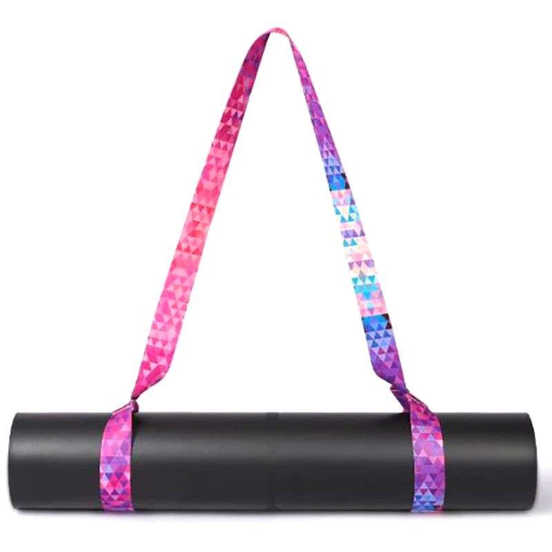 

Yoga Mat Strap Stretch Cotton Adjustable Yoga Mat Carrier Shoulder Strap Storage Tied rope Yoga muscle stretching rope