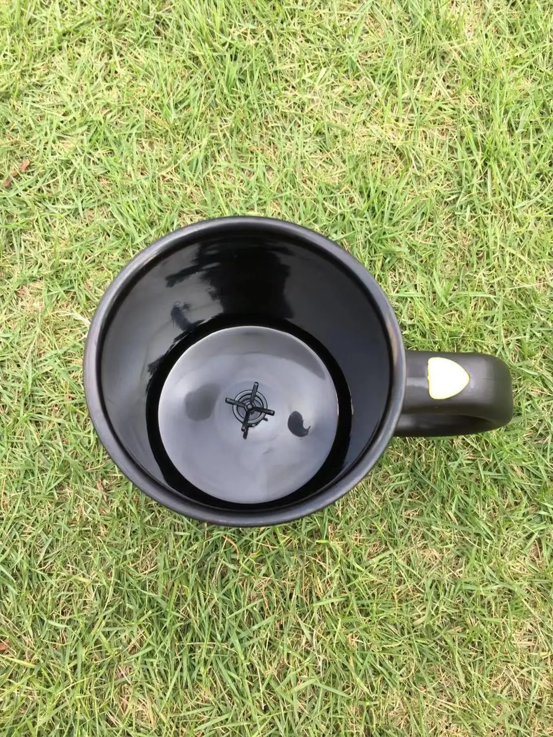 genuine high quality lazy man automatic plastic self stirring mug coffee with lid | Дом и сад