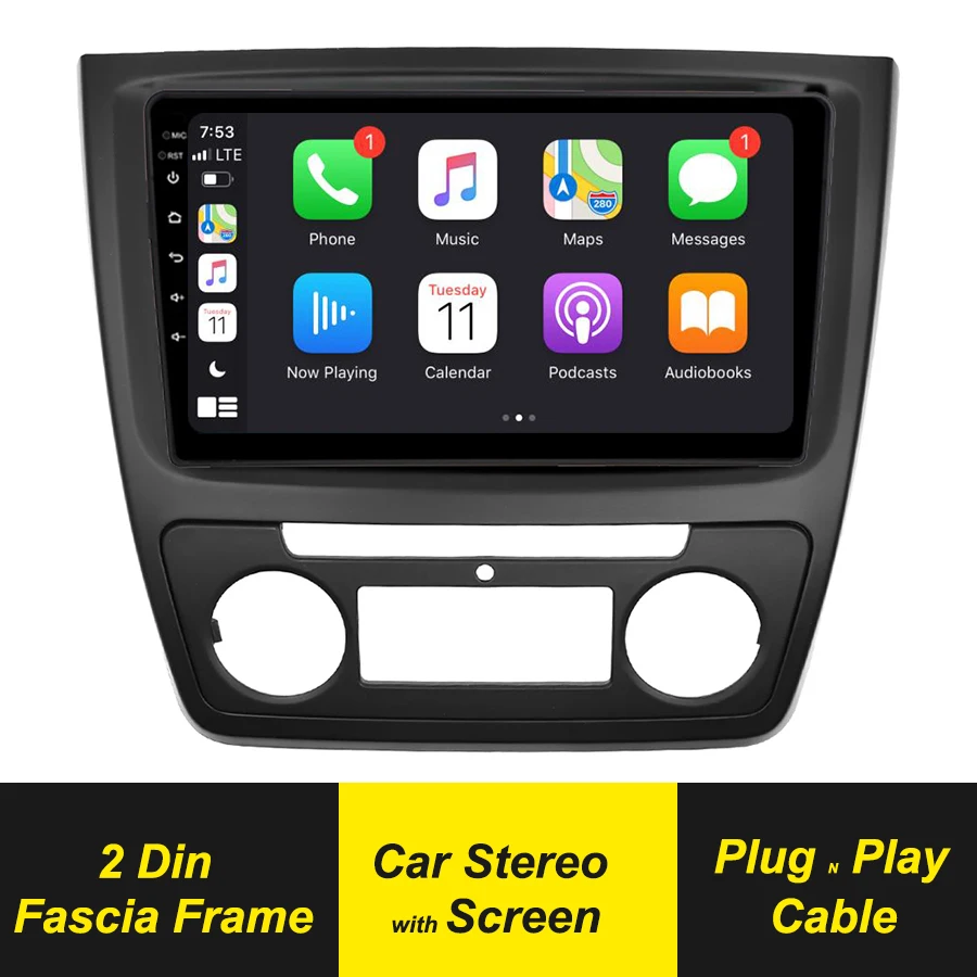 2 дин Переходная для Skoda Yeti 2014 автоматический AC радио плеер Android DVD стерео