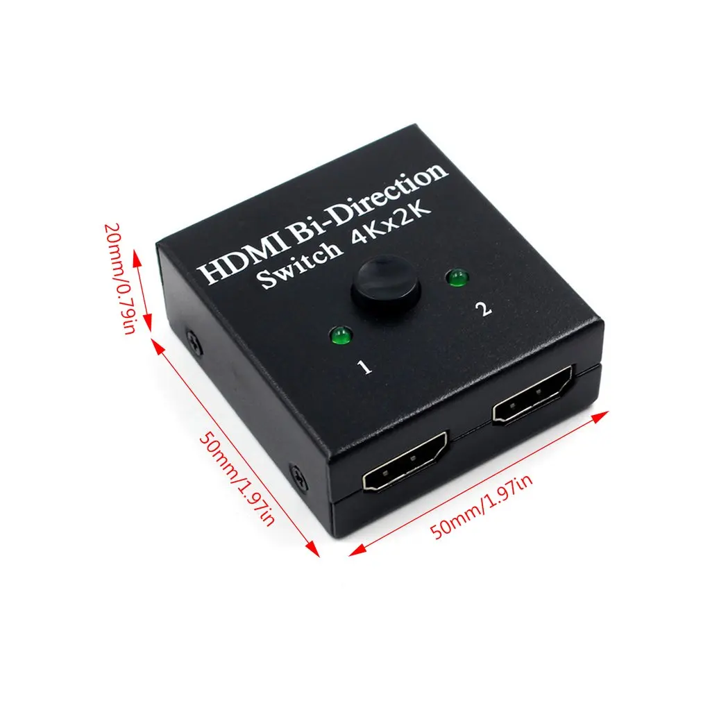 4K UHD HDMI split ter коммутатор 1X2 2X1 1 in 2 Out усилитель 1080P x 2K порта двунаправленный |