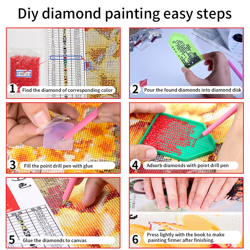 

5d DIY Diamond Mosaic Art Painting Flower Full Square Sunflower Butterfly Diamond Embroidery Cross Stitch Kit Decor Craft Gift