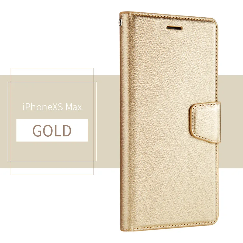 Мягкий кожаный чехол для iPhone XR XS MAX 8 Plus 7Plus 8 7 6Plus 6S 6 flip wallet TPU case