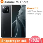 Смартфон Xiaomi Mi 11, китайская версия, 12 Гб ОЗУ 256 Гб ПЗУ, Восьмиядерный процессор Snapdragon 888, основная камера 4600 МП, 55 Вт, быстрая зарядка, мАч