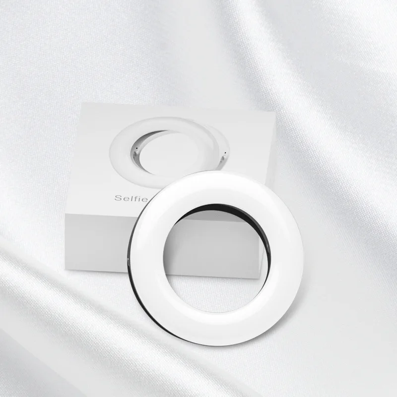 Mobile Phone Replenishment Lamp LED Live Selfie Light Artifact Circular Beauty Host Ring Makeup | Электроника