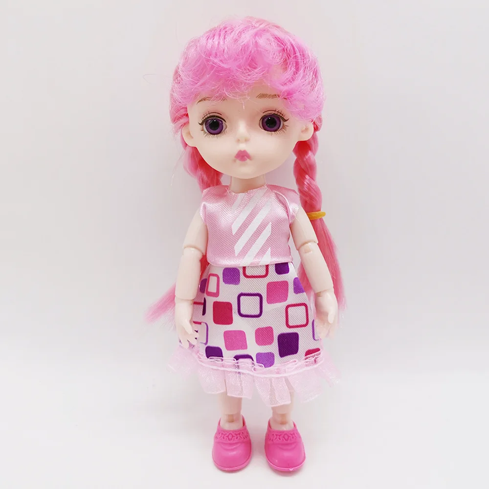 1/12, 16 см, BJD, платье для кукол, одежда, 13 суставов, сделай сам, милое, BJD, принцесса, куклы, модное платье, костюм, платье для девочек, куклы, аксессуары