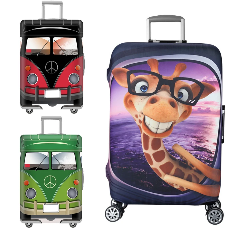 Утолщенный высокоэластичный защитный чехол для багажа пыленепроницаемый