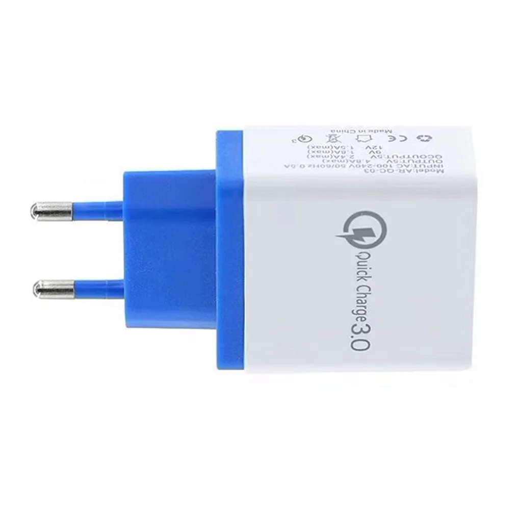 ЕС/США штекер Smart путешествия 3 USB зарядное устройство адаптер настенный портативный быстрая зарядка мобильного телефона для iPhone для Android