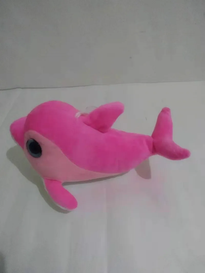 

Red cute little dolphin plush toy For Children birthday or Christmas Present
