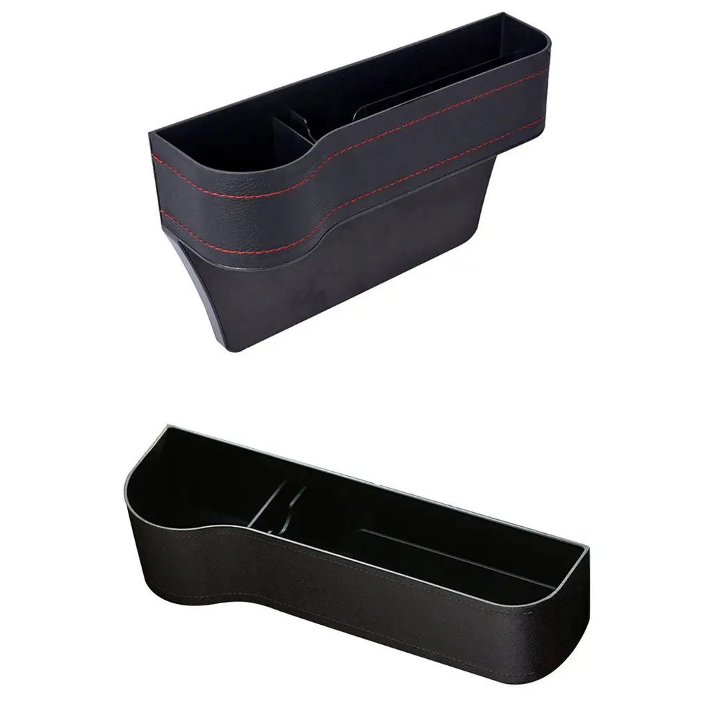

Car Seat Crevice Storage Box Seat Gap Slit Pocket Catcher Organizer Universal Car Seat Organizer Card Phone Holder Pocket