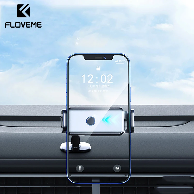 

Автомобильный держатель для телефона FLOVEME для телефона в автомобиле с креплением на вентиляционное отверстие держатель для мобильного тел...