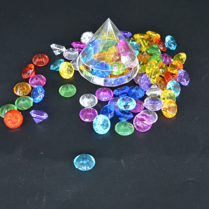 Treasure Hunting Box Children Retro Plastic Toy Gold Coins and Pirate Gems Halloween Christmas Xmas Birthday|Сувениры для