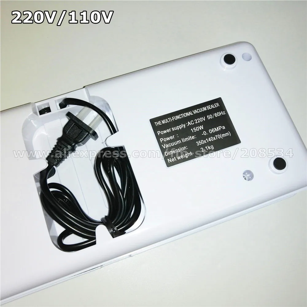 HL/FEDEX/EMS Бесплатная доставка! 220V/110V SINBO DZ-280 бытовой пищевой вакуумный упаковщик