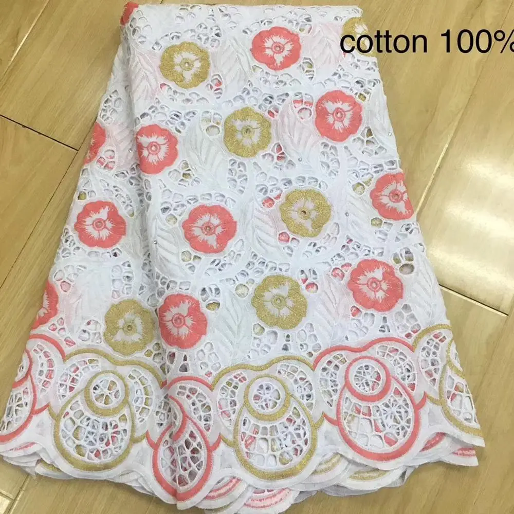 Швейцарская вуаль новый стиль чистый 100% хлопок кружево Дубая высокое качество 2020