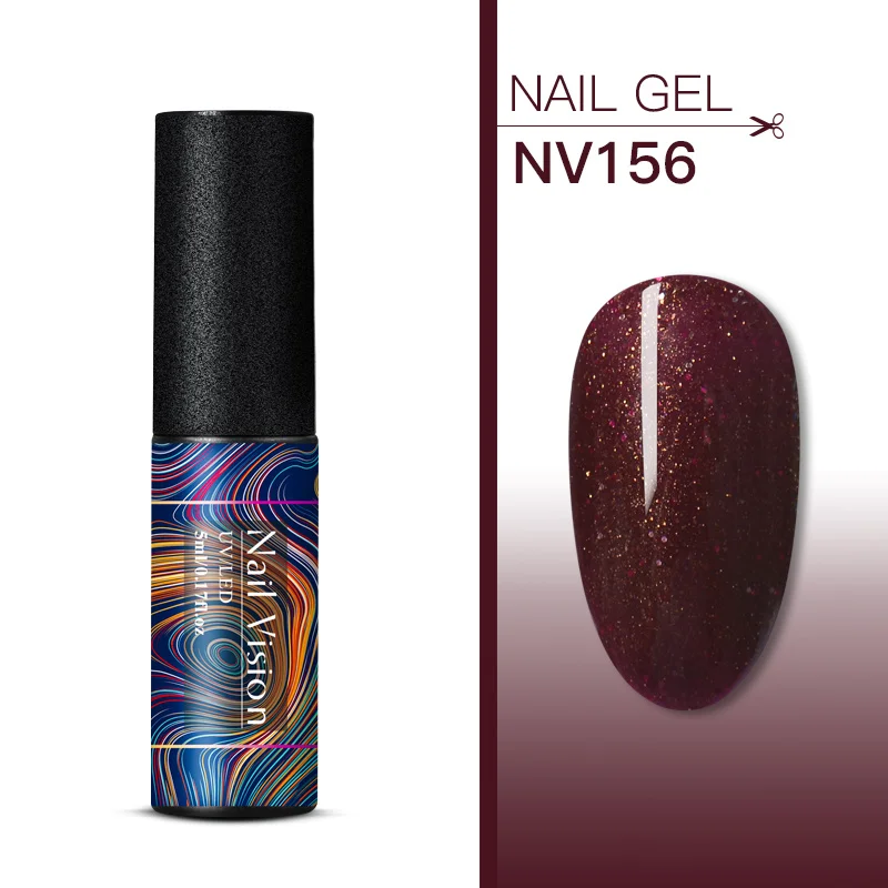 Nail Vision 5 мл УФ-набор гель-лаков для ногтей блестки замачиваются долговечный Гель-лак для ногтей маникюрный лак - Цвет: S06751