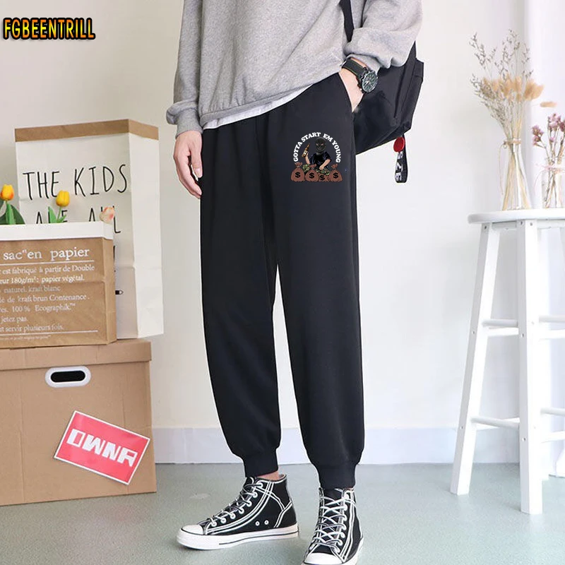 

Spring and Autumn Fashion High Street Men's Hoodie Set Fashion Casual Sportswear Men's Sports Pants Men's Street Trend