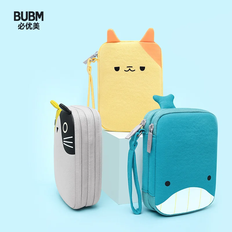 Внешний аккумулятор BUBM с милым мультяшным жестким диском сумка для хранения