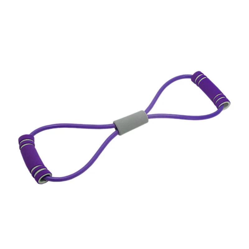 Фитнес резинка 4 трубки резистор латексная педаль тренажер для сидения Тяговая