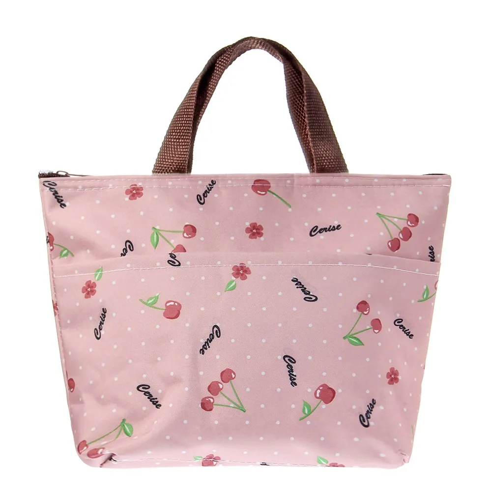 Модная печать уплотненные термосумки сумка для обеда большой термостат с теплым