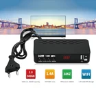 Wi-Fi ТВ-приставка тюнер 1080 HD Smart Digital спутниковый ТВ ресивер DVB C T2 DVB USB для монитора адаптер Поддержка Youtube IPTV