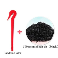 elastic hair bands remover pony picks hair ties cutting pony rubber hair ties pain free ponytail remover tools set