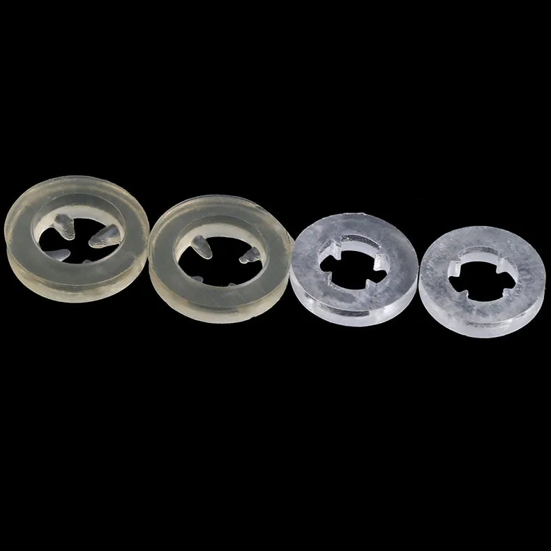 

Fast delivery Drilling tail screw antiskid pad four corner waterproof gasket plastic insulation gasket plastic gasket 100Pcs