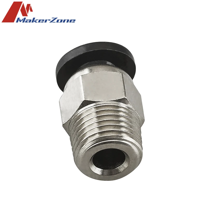 

V6 Pneumatic Connectors For 1.75mm PTFE Tube Bowden J-Head Hotend Quick Coupler J-Head Fittings Hotend Fit 3D Printer Parts