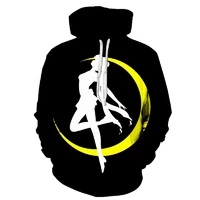 new mens hoodie for autumn and winter 3d animation clothing casual all match pullover hoodie