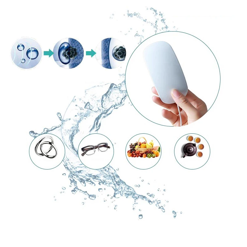 Мини электрическая USB ультразвуковая стиральная машина дизайн мыши портативная