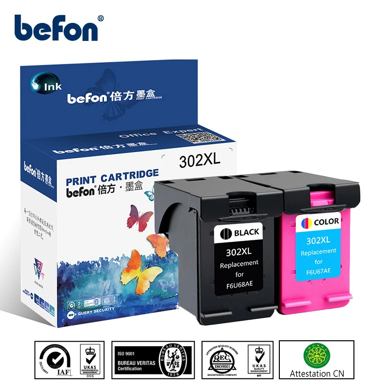Картридж для HP 302 Deskjet 1110 1111 1112 2130 2131 2132|replacement cartridge|cartridge for hpink cartridge hp |