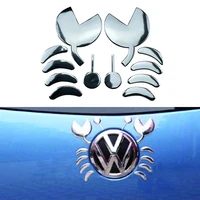3d funny angel devil sticker demon car sticker cute crab car styling decals for different auto logos car accessories