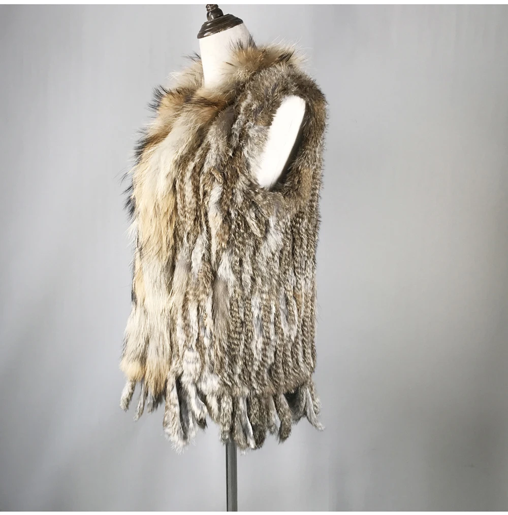 Горячая Распродажа натуральный мех кролика Рекс Жилет Abrigo Mujer Invierno натуральный мех пальто Chaqueta пальто для женщин