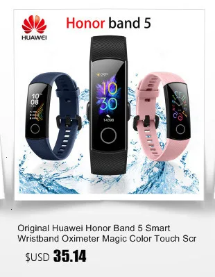 Умный Браслет huawei Honor Band 4 Amoled, цветной сенсорный экран 0,95 дюйма, для плавания, для обнаружения сердечного ритма, сна, для xiaomi