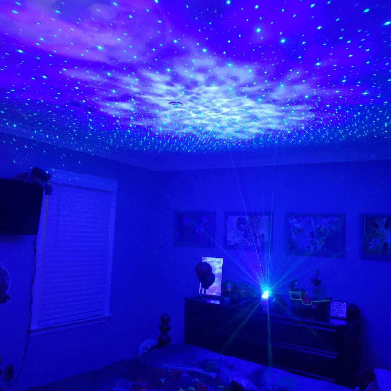 

Smart Star Projector LED Starry Sky Projector Light Tuya APP Remote WIFI Smart Star Galaxy Night Lamp With Alexa Google Home