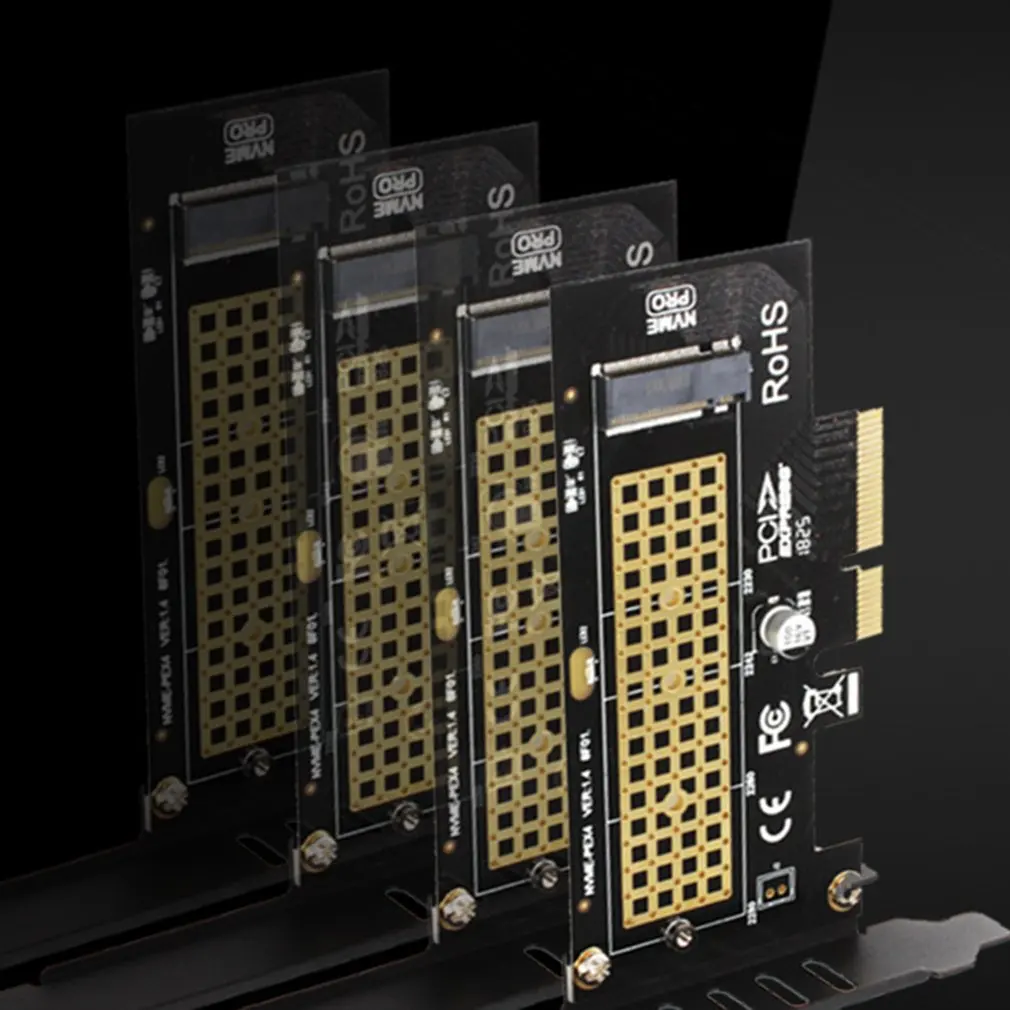 

NVME Adapter Card M.2 To PCIE3.0 Full Speed X4 Expansion Suitable For BTC/ETF/XCH/BZZ/CHIA Multi-layer PCBA