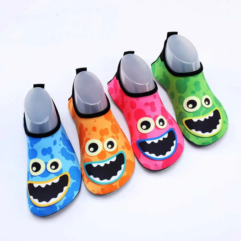 

Unisex Swimming Water Shoe Kids Princes Print Quick Dry Anti-slip Barefoot Skin Shoes Run Dive Surf Swim Beach Shoes Footwear