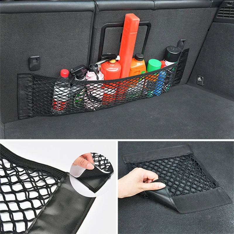 Сетчатый органайзер для багажника автомобиля универсальный хранения товаров