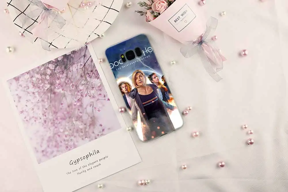 Мягкий силиконовый чехол Doctor Who Daleks для Samsung S21 S22 S20 S11 S10 S9 S8 Plus Ultra lite fe 11e 10e |