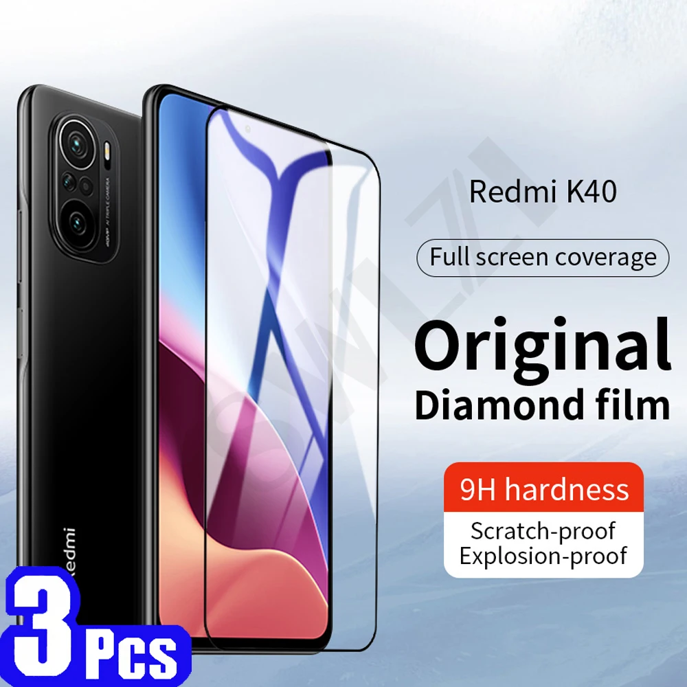 

3/5Pcs screen protector for Redmi K20 K30 Ultra K30i K30S K40 note 10 10s pro max plus 10X 4G 5G tempered glass protective film