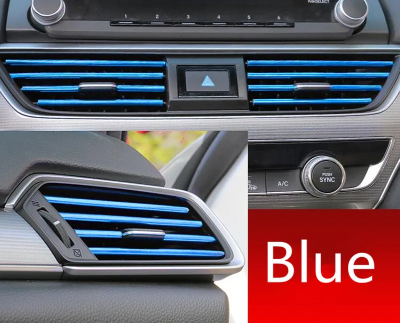 Новая Декоративная полоса для решетки вентиляционного отверстия автомобиля