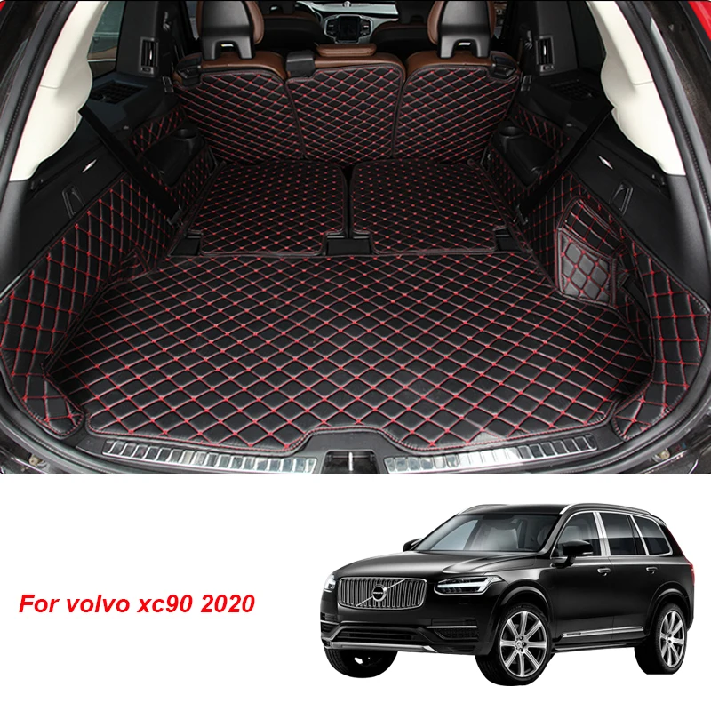 

Leather Car Trunk Mats For volvo xc90 2014 2013 2012 2011 2010 2009 2008 2007 2006 2005 2004 2003 Cargo Liner Accessories