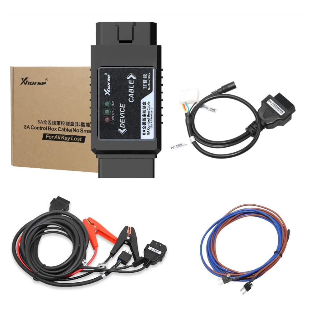 Программатор ключей Xhorse VVDI Key Tool Max Remote с Mini OBD 8А адаптер для не smart Toyota всех